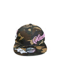 1728 SnapBack camo cap pink