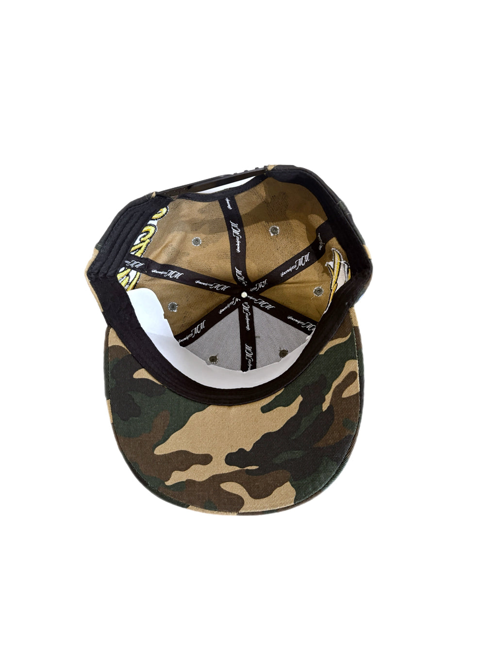 1728 SnapBack camo cap yellow